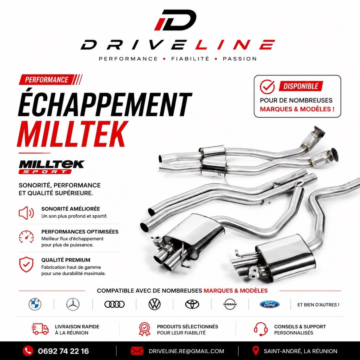 échappement milltek 