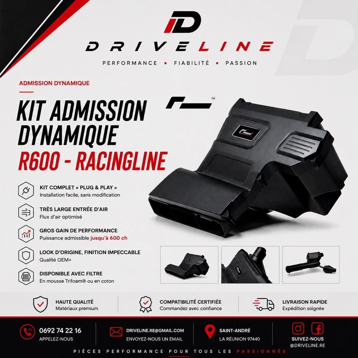 Kit admission dynamique 
