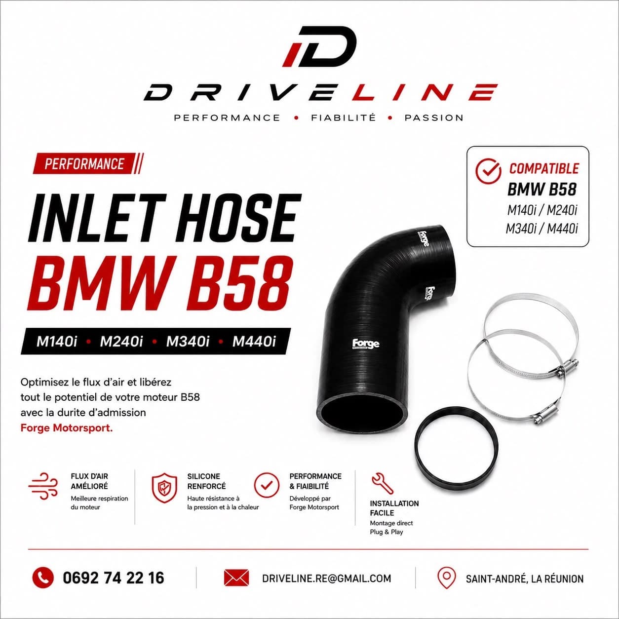 Inlet hose